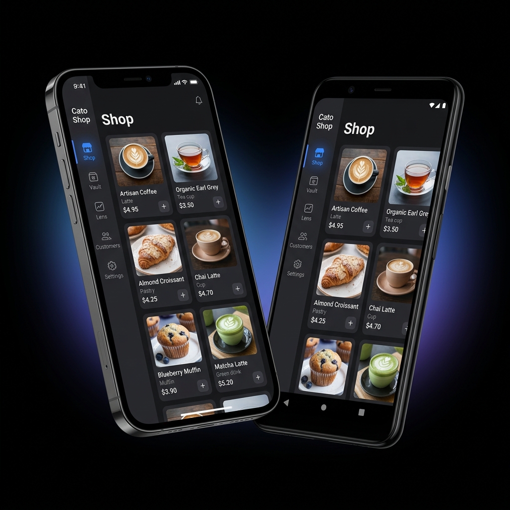 Catto ERP Mobile Interface